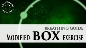 Box breathing exercise